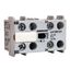 Auxiliary contact block for mini Contactors LA1, 1NO+1NC thumbnail 1