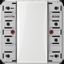 Standard push-button module 2-gang CD5072TSM thumbnail 4
