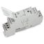 Relay module Nominal input voltage: 230 VAC 1 changeover contact gray thumbnail 1