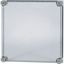 Cap, transparent smoky gray, HxWxD=375x375x50mm thumbnail 4