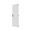 Compartment area door, F, closed, IP55, HxW=2000x600mm, grey thumbnail 4