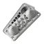 LMC14 IP54 RAL 7035 grey  Multigate (with pins) thumbnail 1