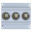 Fuse-base, LV, 63 A, AC 400 V, D02, 3P, IEC, DIN rail mount, suitable wire 1.5 - 4 mm2, 2xM5 o/p terminal, 2xM5 i/p terminal thumbnail 19