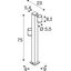 HELIA Double Pole, anthracite, IP55 3000K thumbnail 3