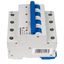 Miniature Circuit Breaker (MCB) AMPARO 10kA, C 25A, 3+N thumbnail 3