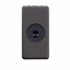 SOCKET-OUTLET FOR PHONIC CIRCUIT - 1 MODULE - SYSTEM BLACK thumbnail 1