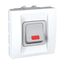 Unica - rocker switch - 1-way - 20 A 250 VAC - 2 m - white thumbnail 4