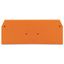 End and intermediate plate 2.5 mm thick orange thumbnail 1