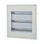 Complete flush-mounted flat distribution board with window, white, 24 SU per row, 3 rows, type C thumbnail 4