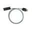 PLC-wire, Digital signals, 24-pole, Cable LiYY, 2 m, 0.25 mm² thumbnail 1