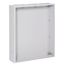 TG104SB Wall-mounting cabinet, Field width: 1, Rows: 4, 650 mm x 300 mm x 225 mm, Isolated (Class II), IP30 thumbnail 1