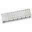Carrier rail with special perforations 1000 mm long silver-colored thumbnail 2