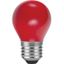LED E27 Fila Ball G45x75 230V 1W AC Red Non-Dim thumbnail 2