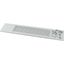 Front cover, +mounting kit, vertical, empty, HxW=100x425mm, grey thumbnail 4