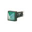 Indicator light, raised, green, +filament lamp, 24 V thumbnail 4