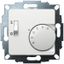 UP room controller, RAL9016 glossy 50x50, 5-30C, AC 230V, 1CO, 10A/5A, heating/cooling switch thumbnail 1