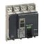 circuit breaker ComPact NS1250N, 50 kA at 415 VAC, Micrologic 5.0 A trip unit, 1250 A, fixed,4 poles 4d thumbnail 2