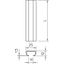 CL2512UP2000FS Profile rail unperforated, slot 11mm 2000x25x12 thumbnail 2