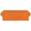 Separator plate 2 mm thick oversized orange thumbnail 1