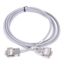 Cable, RS-232C, for programming PLC or HMI 9-pin port from PC 9-pin po thumbnail 2