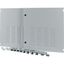 Section wide door, ventilated, right, HxW=700x1350mm, IP42, grey thumbnail 3