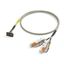 System cable for WAGO-I/O-SYSTEM, 753 Series 2 x 16 digital inputs or thumbnail 1