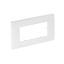 AR45-F2 RW Cover frame for double Modul 45 84x140mm thumbnail 1