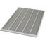 Grid / metal braiding IP4X for rear walls, 5 columns, grey thumbnail 3