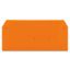 End and intermediate plate 2.5 mm thick orange thumbnail 3