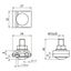 Uni earth clamp w. truss head screw, self-locking nut w. serr. bearing thumbnail 2