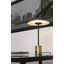 HOSHI LED SATIN GOLD AND BLACK TABLE LAMP thumbnail 2