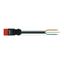 pre-assembled interconnecting cable;Eca;Socket/plug;red thumbnail 1