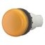 Indicator light, RMQ-Titan, Flush, without light elements, For filament bulbs, neon bulbs and LEDs up to 2.4 W, with BA 9s lamp socket, orange thumbnail 1