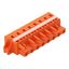 1-conductor female connector CAGE CLAMP® 2.5 mm² orange thumbnail 1