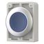 Illuminated pushbutton actuator, RMQ-Titan, Flat, maintained, Blue, Blank, Metal bezel thumbnail 12