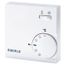 Room controller, 5-30C, AC 230V, 1CO, 10/5 A, heating/cooling switch thumbnail 1