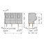 PCB terminal block 2.5 mm² Pin spacing 7.5/7.62 mm gray thumbnail 3