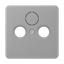 Center plate for TV-FM-SAT sockets CD561SATGR thumbnail 1