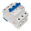 Miniature Circuit Breaker (MCB) AMPARO 10kA, D 6A, 3-pole thumbnail 6
