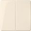 ELSO - double rocker for 2-way switch - pure white thumbnail 3