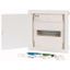 Compact distribution board-flush mounting, 1-rows, flush sheet steel door thumbnail 4