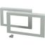 Plinth, side panels for HxD 200 x 300mm, grey, with cable duct cutout thumbnail 4