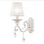 Elegant Grace Wall Lamp White with Gold thumbnail 1