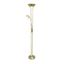 Lampa LED Floor Lamp 18W+5W 3000K Antique Brass thumbnail 2