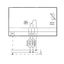 Wet room temperature controller, 0...40C, AC 230V, 1 changeover contact, 16 A, internal scale thumbnail 3