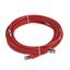 Patch cord RJ45 category 6A S/FTP shielded LSZH red 5 meters thumbnail 2