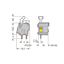 Stackable PCB terminal block push-button 2.5 mm² light gray thumbnail 5