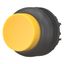 Pushbutton, RMQ-Titan, Extended, maintained, yellow, Blank, Bezel: black thumbnail 2