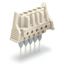 Female connector for rail-mount terminal blocks 0.6 x 1 mm pins straig thumbnail 5