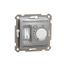 Floor Thermostat, Sedna Design & Elements, 16A, Aluminium thumbnail 3